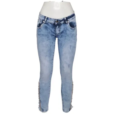 Spijkerbroek (Blauw) van Realty Jeans Katoen, Elastaan