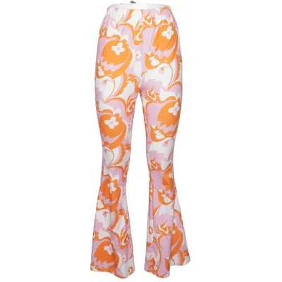 Pyjamasbyxor (Rosa, Orange, Vit, Flerfärgad) från Shein Elastan, Polyester