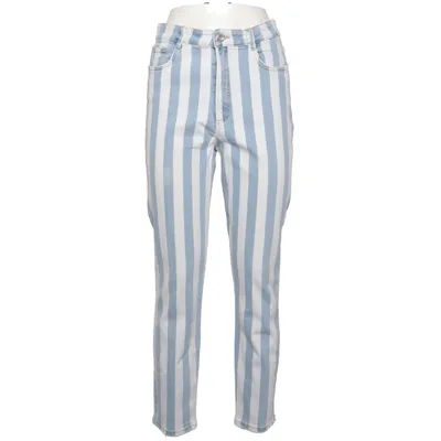 Jeans (Blue, White) from Zara Trafaluc Denim Collection Cotton, Elastane