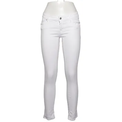 Jeans (Vit) från C.O.J Bomull, Elastan, Polyester