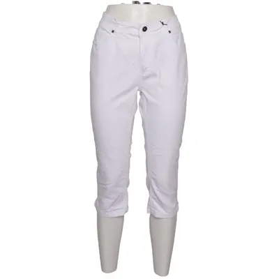 Trekvart bukser (Hvid) fra Pescara Bomuld, Elastan, Polyester