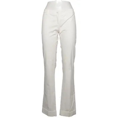Chinos (White) from Patrizia Pepe Acetate, Cotton, Elastane, Polyester