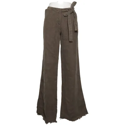 Palazzo pants (Green) from Sonia Rykiel Linen