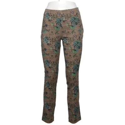 Pants (Brown, Blue, Green) from 120% Lino Cotton, Elastane, Linen