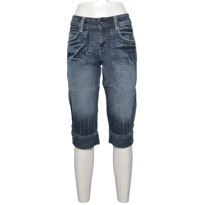 Three-quarter pants (Blue) from Staff Cotton, Elastane