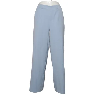 Palazzo broek (Blauw) van Object Elastaan, Gerecycled polyester, Viscose
