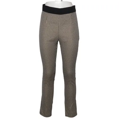 Leggings (Black, Beige) from Cristina Gavioli Cotton, Elastane, Polyamide, Polyester