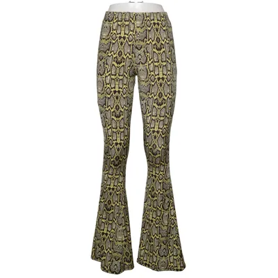 Leggings (Gul, Sort) fra Urban Outfitters Elastan, Polyester