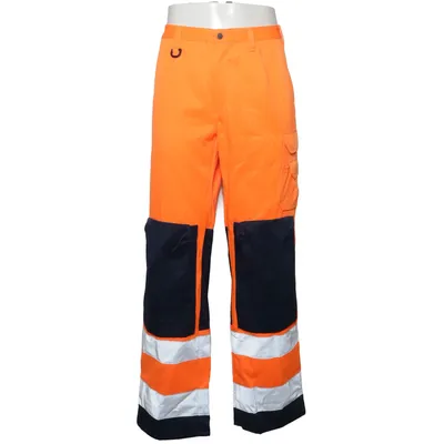 Pantalon de travail (Orange, Bleu) de Fristads Kansas Coton, Polyester