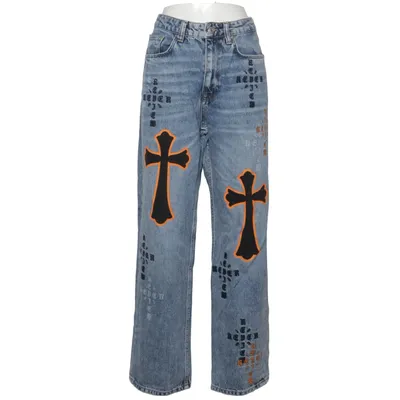Jeans (Blå, Flerfarvet) fra Review Bomuld