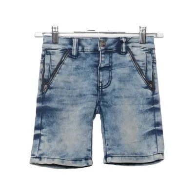 Short en jean (Bleu) de Dopo Dopo Boys Coton, Élasthane, Polyester