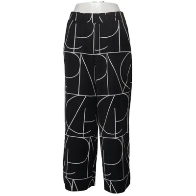 Palazzo broek (Zwart, Wit) van Visual Clothing Project Polyester