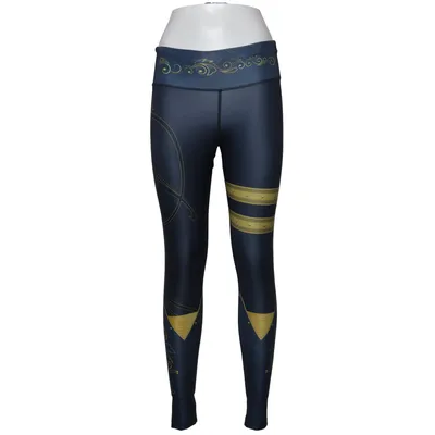 Sportleggings (Blau, Gelb) von Anarchy Apparel
