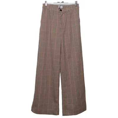 Pants (Beige, Brown, Multicolored) from Blue Effect Elastane, Recycled polyester, Viscose
