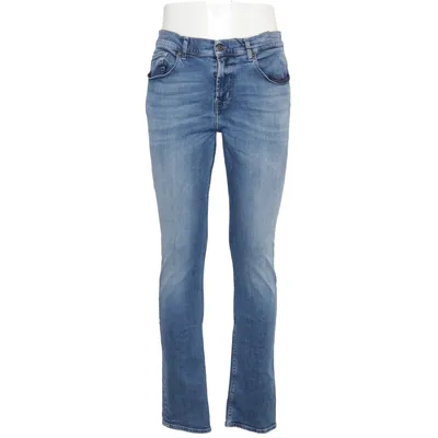 Jeans (Blå) från 7 for All Mankind Bomull, Elastan