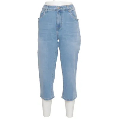 Jeans (Blue) from Nina Carter Cotton, Elastane, Polyester, Viscose