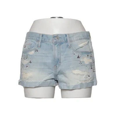 Denim shorts (Blauw) van Hollister