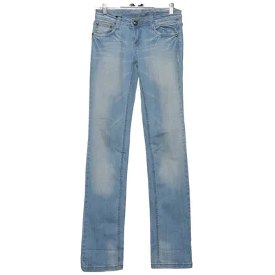 Jeans (Blå) fra Miss Vivi Bomuld, Elastan