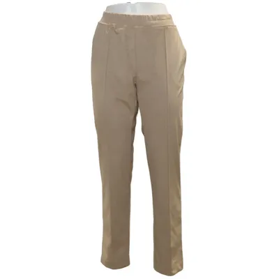 Broek (Beige) van Vitamina Elastaan, Polyester