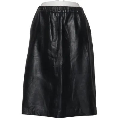 Leather skirt (Anine Leather Skirt) from MSCH Copenhagen Leather, Polyester