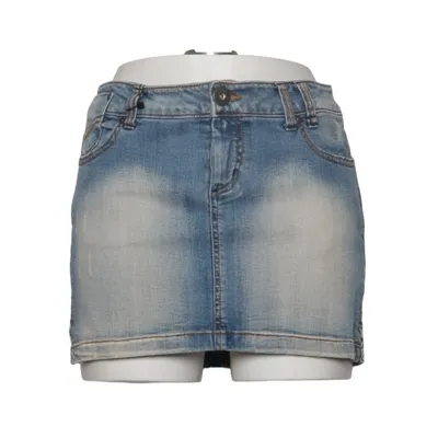 Jeanskjol (Blå) från ONLY Limitless Denim Bomull, Elastan