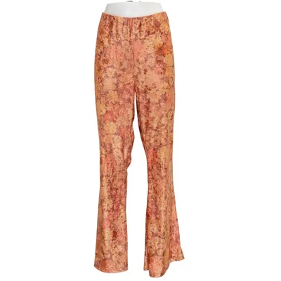 Pants (Brown, Orange, Multicolored) from ASOS Design Elastane, Polyester
