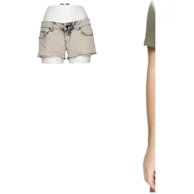 Jeansshorts (Grå) från New Yorker Bomull, Elastan