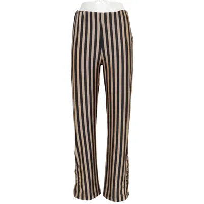 Byxor (Svart, Beige) från Zara Trafaluc Elastan, Polyester