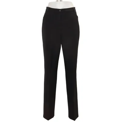 Jakkesætsbukser (Sort) fra Gardeur Elastan, Polyester, Uld
