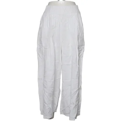 Pantalon patte d'éléphant (Blanc) de Miho's Lyocell