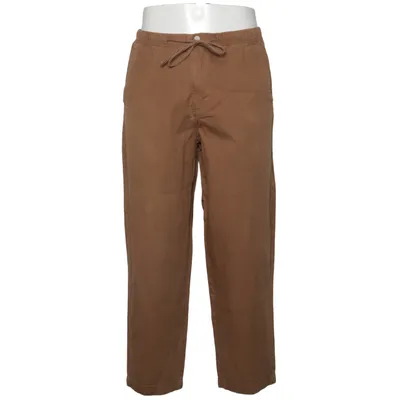 Chino (Braun) von Zara Baumwolle, Leinen