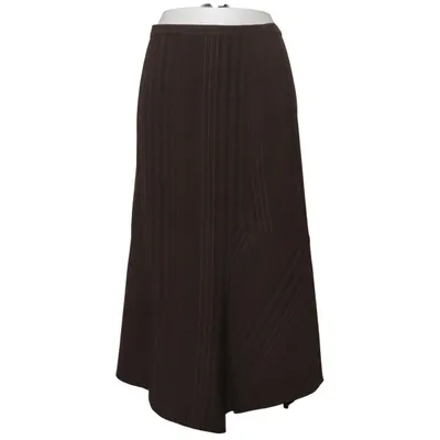 Skirt (Brown) from Anne Weyburn Elastane, Polyester, Viscose
