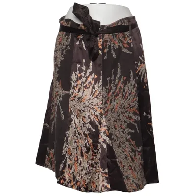 Skirt (Brown, Beige) from Apriori Silk, Viscose, Wool