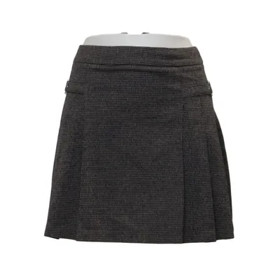 Jupe (Gris) de Mango Élasthane, Polyester, Viscose