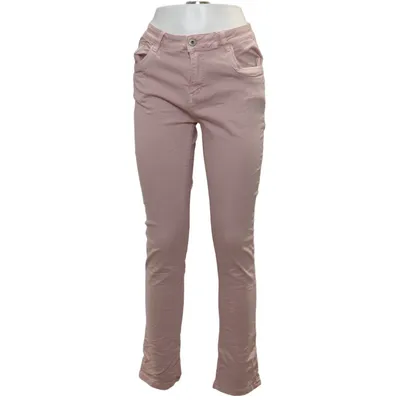 Jeans (Pink) from Karostar Cotton, Elastane
