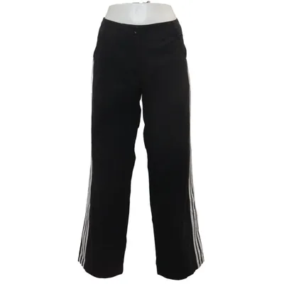 Træningsbukser (Sort, Hvid) fra Adidas Bomuld, Polyester