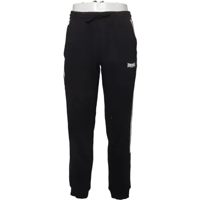 Sweatpants (Sort, Hvid) fra Lonsdale Bomuld, Polyester