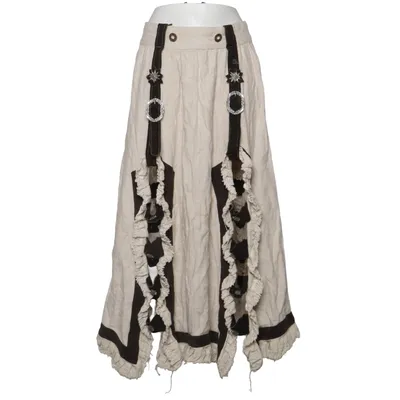 Maxi skirt (Beige, Brown) from Skandal Linen