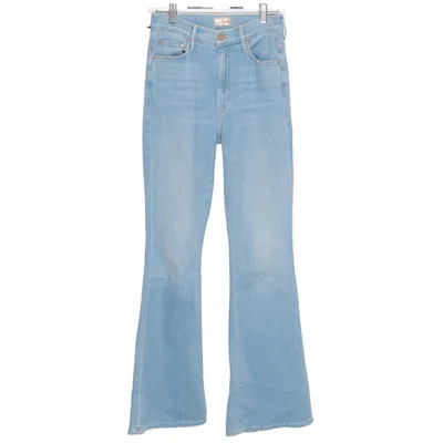 Jeans (Blå) från Mother Bomull, Elastan, Polyester