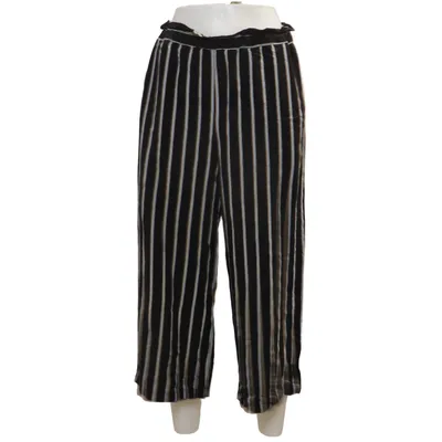 Palazzo pants (Black, White) from Review