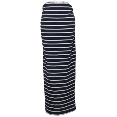 Zwangerschapsrok (Blauw, Wit) van New Look Maternity Katoen, Elastaan
