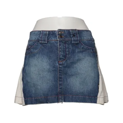 Jupe en jean (Bleu, Blanc) de VSCT Coton, Élasthane, Polyester