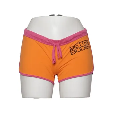 Trainingsshorts (Oranje, Roze) van Better Bodies Elastaan, Polyamide