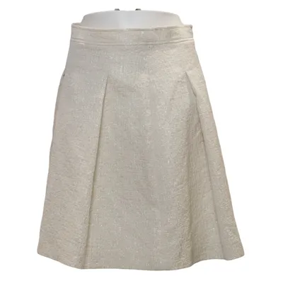 Jupe (Beige) de Thomas Rath Coton, Fibre métallique, Polyamide, Polyester, Viscose