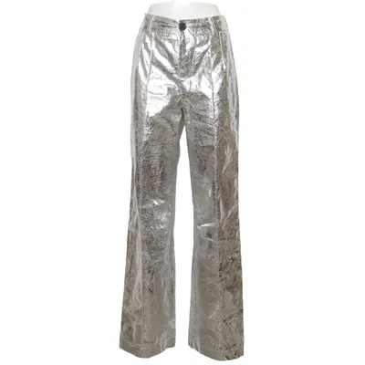 Pants (Silver) from Guts & Gusto Polyester, Polyurethane