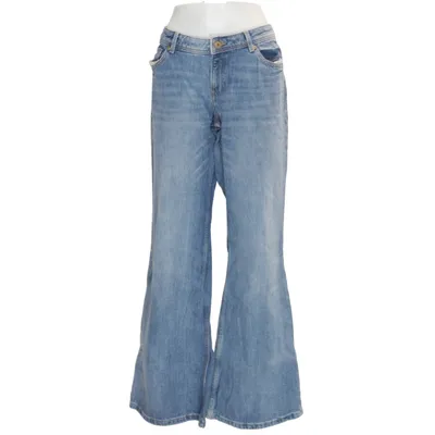 Jeans (Blå) från Bershka Bomull, Elastan