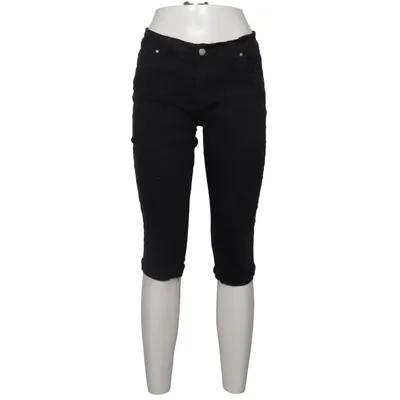 Three-quarter pants (Black) from Hailys Cotton, Elastane