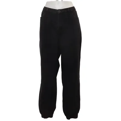 Jeans (Grå) fra Missguided Plus Bomuld, Polyester