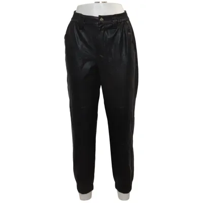 Leather pants (Black) from Bershka