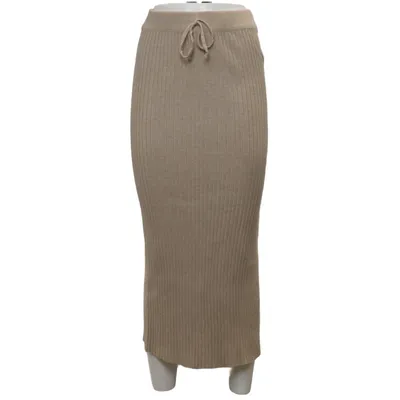 Maxirock (Beige) von Purple Queen Acryl, Polyester
